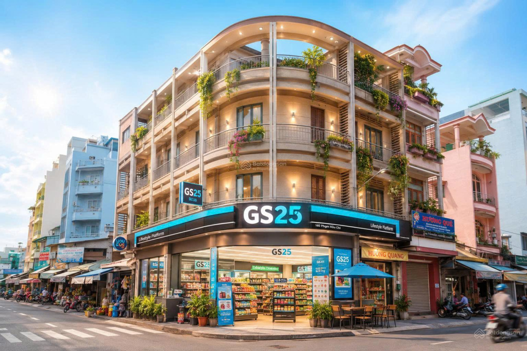 Bán Đất thổ cư 86.5m² 4 tầng giá 25 tỷ tại Góc 2 mặt tiền Dương Tử Giang – Phạm Hữu Chí, Phường 15, Quận 5 cũ (nay P. Chợ Lớn), TP.HCM, Phường Chợ Lớn, Hồ Chí Minh