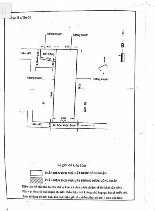 Lô đất Trần Xuân Soạn, Tân Hưng, Q.7 - Chính chủ chưa qua đầu tư - 107m2 - Ngang 5.2M
