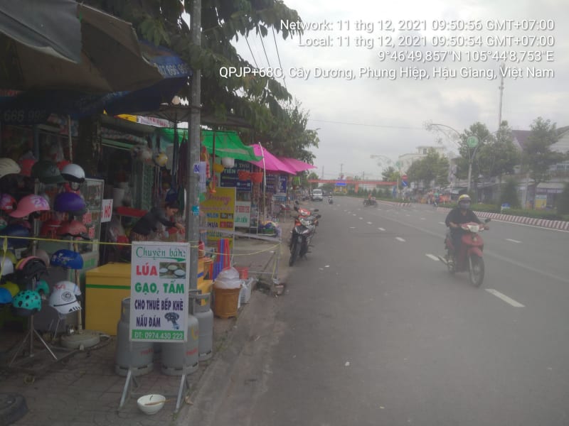 PH25 Tỉnh lộ 927 xã Hiệp Hưng PH TT Cây Dương về Giáp Tx Ngã 7