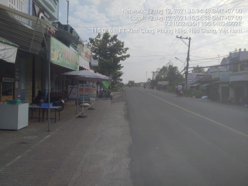 PH46 lộ nội chợ TT Kinh Cùng QL61 vào khu DC Hồng Phát