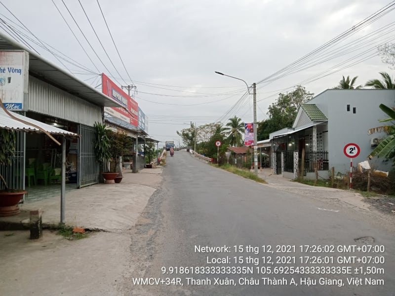 CTA32 đường ô tô về trung tâm xã thạnh xuân ( đường Nguyễn Việt Hồng), xã thạnh xuân, từ sông láng hầm đến hết ấp trầu hôi