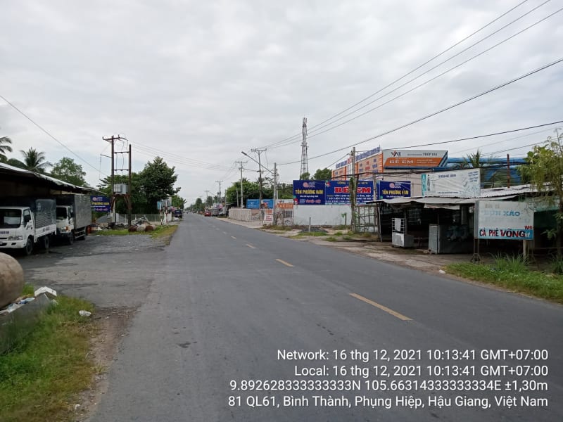 CTA43 QL61, xã Tân Bình, từ hết xí nghiệp nước đá đến Cầu Ba Láng (Rạch Gòi)
