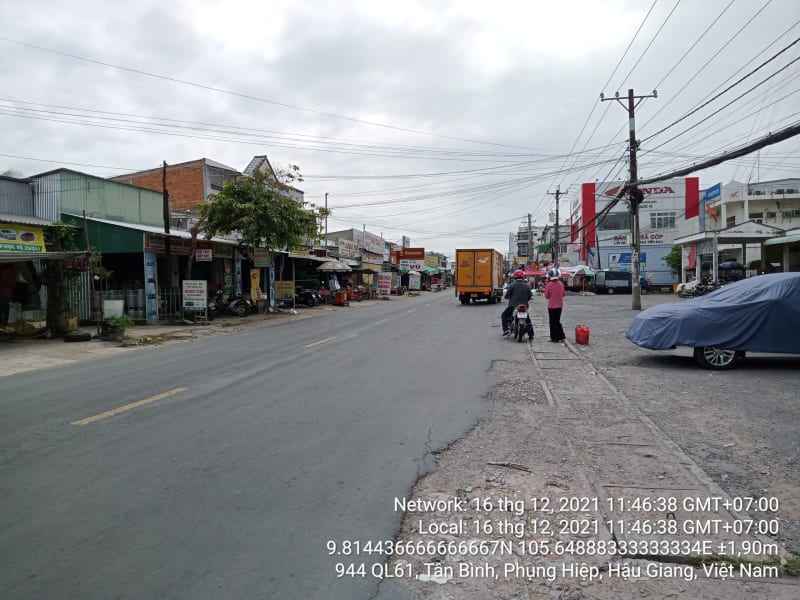 CTA39 QL61, xã Tân Bình, từ Ranh bến xe kinh cùng đến cầu cái tắc
