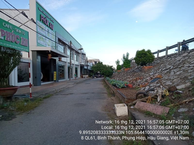 CTA38 Chợ Rạch gòi vào các tuyến nội bộ đường chưa tên thuộc châu Thành A QL61