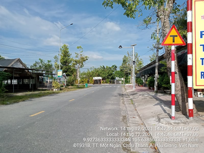 CTA08 Đường Nguyễn Việt Dũng, TT một ngàn, từ đường 30/4 đến Chiêm thành tấn (kênh xáng xà no).