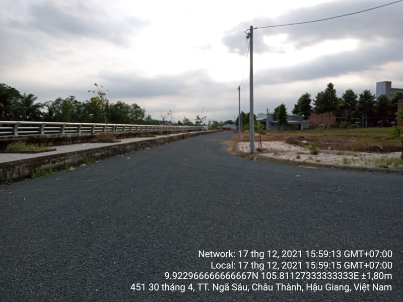 CT11  Đường cặp Sông Cái Dầu , Cái Muồng ( phía sau Ngã 6) đến mốc 1.5km Cầu cái dầu