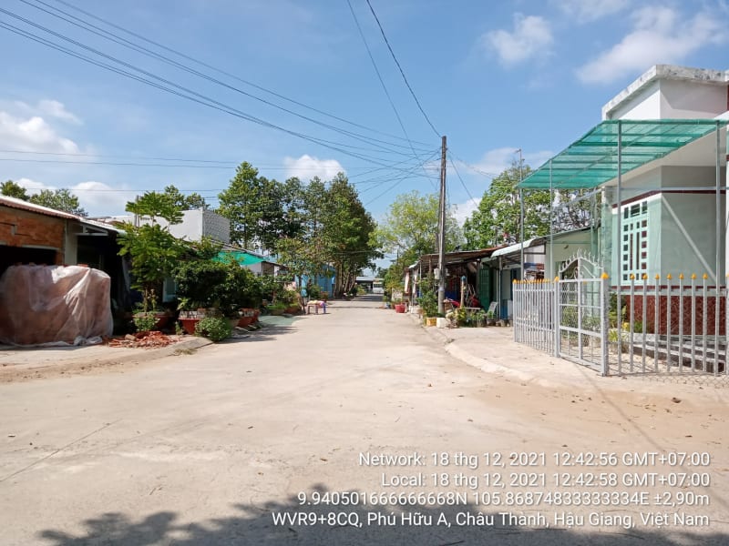 CT22 khu dân cư Vượt Lũ xã Phú Hữu A( nay là Thị trấn Mái Dầm ) T.T Mái Dầm cả khu (ko áp dụng đối với cá lộ nền mặt tiền Đg tính 925 )