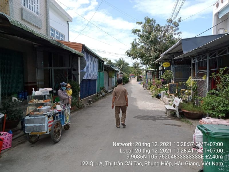 PH12 Chợ Long Thạnh, xã Long Thạnh, QL1A đến Kênh mương lộ (Trường THCS Long Thạnh)