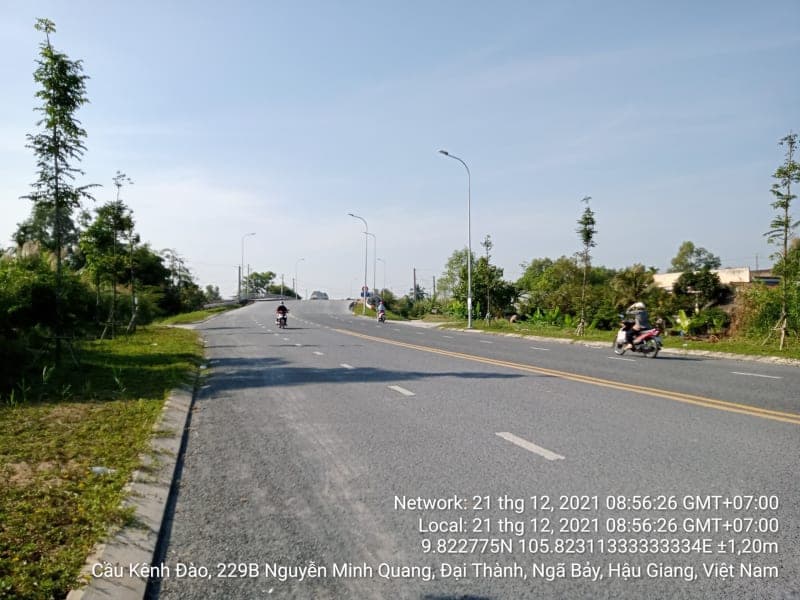 NB56-Tỉnh lộ 927 C xã Đại Thành Giáp Phường Ngã Bảy