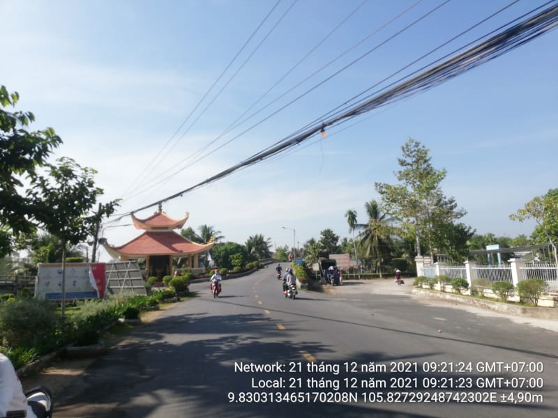 NB58 Đường ôtô về trung tâm xã Đại Thành từ xã Đại Thành đến Trụ sở UBND xã Đại Thành