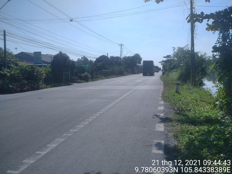 NB46 CẦU PHỤNG HIỆP ĐẾN RANH SÓC TRĂNG Nền đất thổ cư