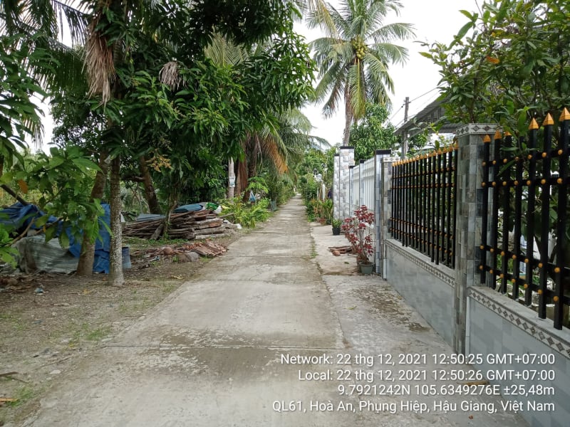 PH45 Lộ nông thôn song song QL 61, TT Kinh Cùng, từ Giáp Tuyến lộ Kinh Cùng Phương Phú đến Đến giáp địa phận xã Hòa An