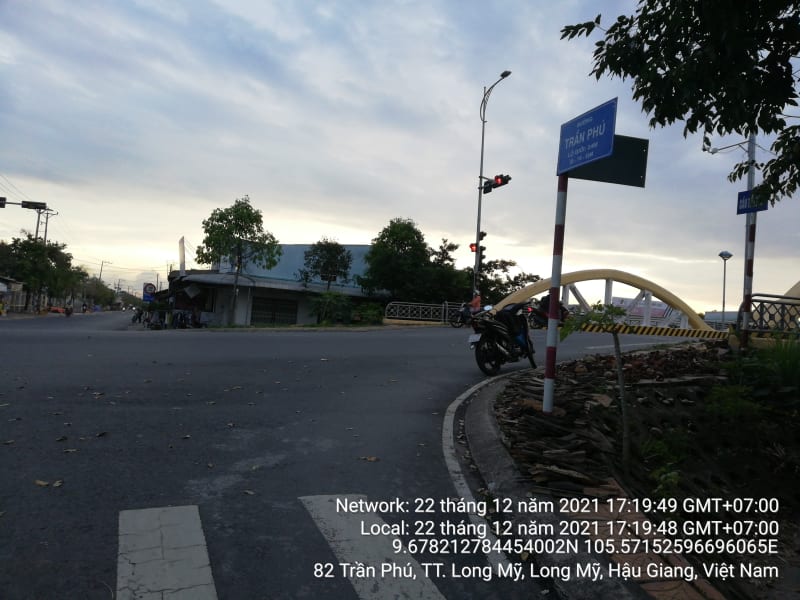 LM13  Đường Trần Phú và Quốc lộ 61B  Phường Thuận An từ Cầu Hậu Giang 3 đến  Cầu Trà Ban 2