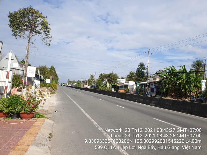 NB73đường Trần Văn Sơn, phường Hiệp lợi, từ đường Hùng Vương đến cầu kênh đào