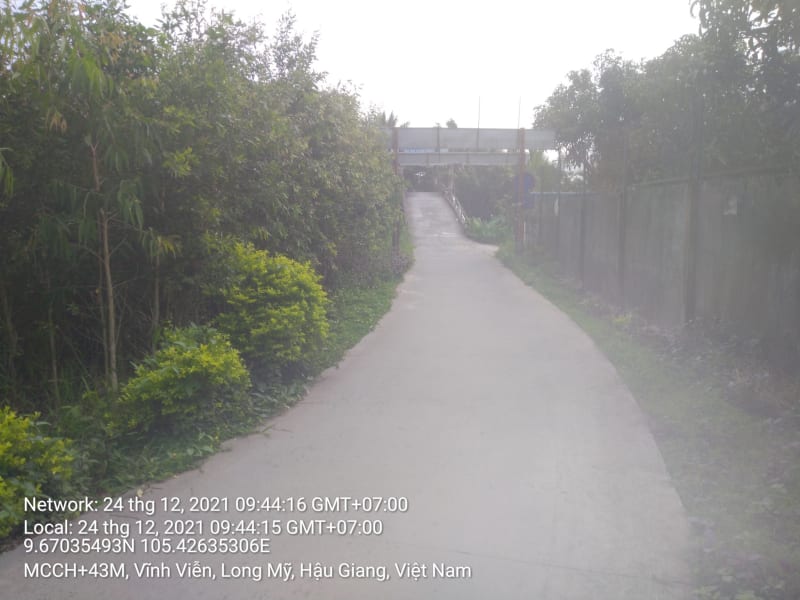 HLM31 Cầu Vĩnh Thuận Thôn (giáp ranh TT Vĩnh Viễn ) đến Trường Chiêm Thành Tấn