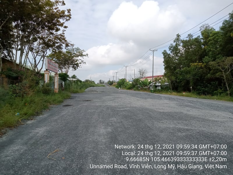 HLM12 Thị trấn Vĩnh Viễn, từ  Lộ 931 đến Khu hành chánh UBND huyện Long Mỹ