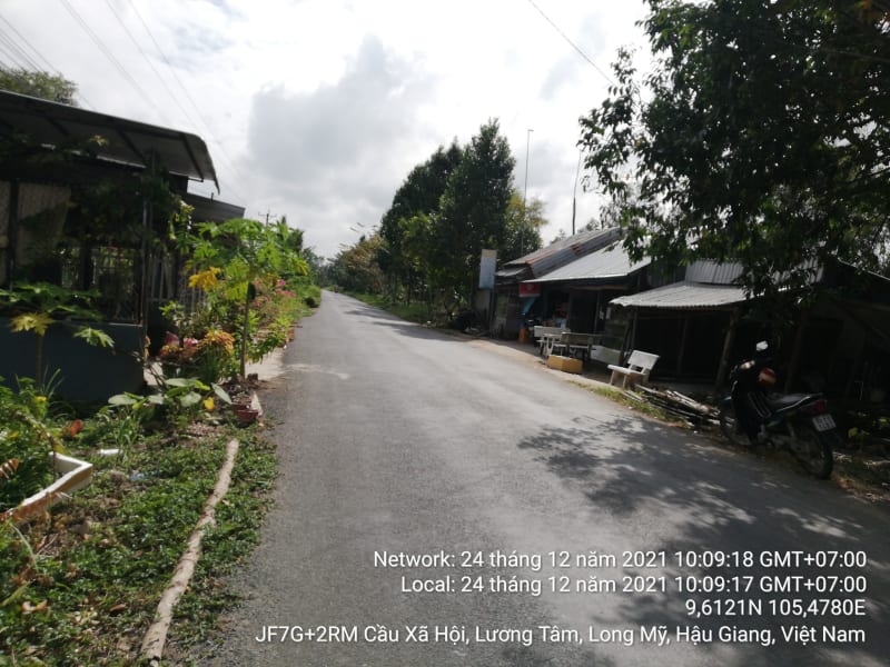 HLM42  Đường đê bao ngăn mặn  Xã Xà Phiên từ Giáp ranh xã Thuận Hòa đến  Ranh xã Lương Tâm