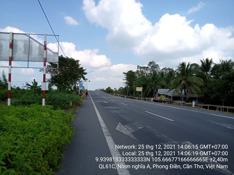 CTA21 Xã Nhơn Nghĩa A, từ Kênh Trầu Hôi (giáp ranh thành phố Cần Thơ) đến Kênh Xáng Mới (giáp ranh thị trấn Rạch Gòi)