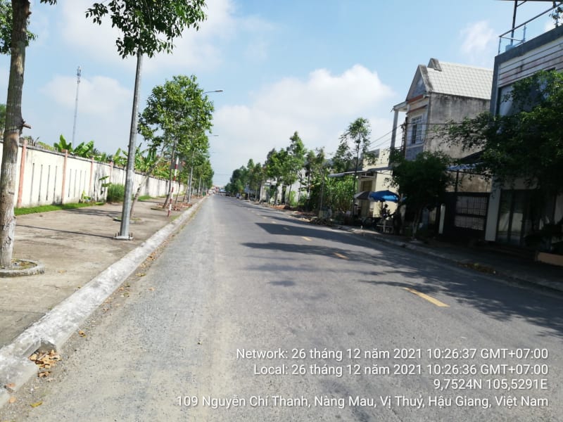 VTY76 Đường Ngô Quốc Trị Thị trấn Nàng Màu từ Nguyễn Huệ ( vị trí đường Nguyễn Huệ nằm trong khu cách ly nên ko lấy đc tọa độ chính xác) đếnNguyễn Chí Thanh