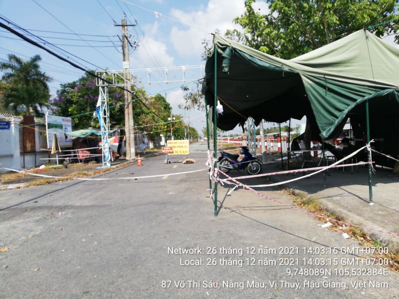 VTY78 Đường Lê Quý Đôn Thị trấn Nàng từ Nguyễn Huệ ( vị trí đường Nguyễn Huệ nằm trong khu cách ly cấm vào nền ko lấy đc tọa độ chính xác) đếnNguyễn Trung Trực