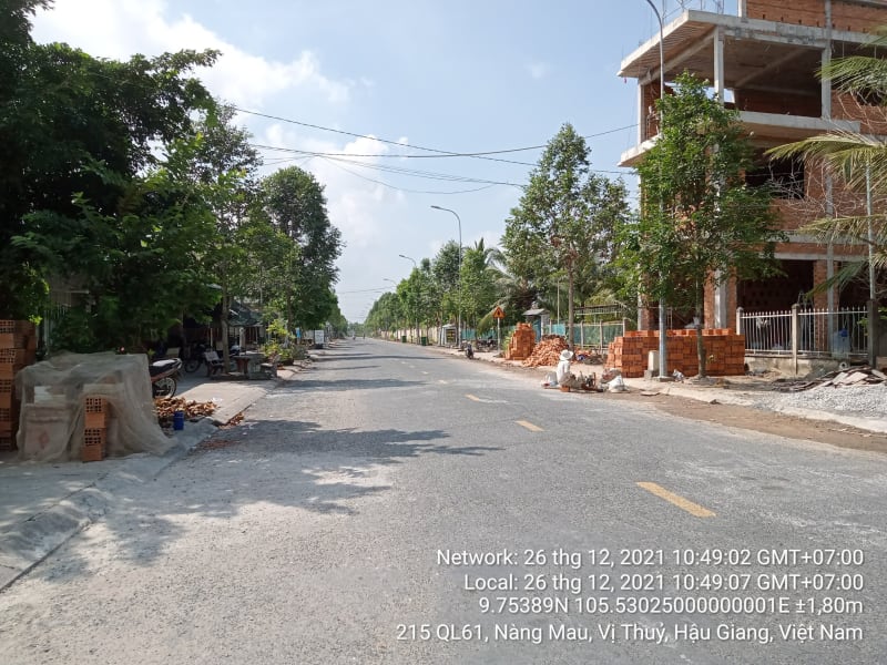 VTY101 Đường Nguyễn Chí Thanh, Thị trấn Nàng Mau, từ Ngô Quốc Trị đến Nguyễn Tri Phương