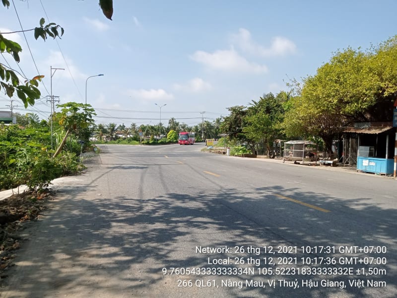 VTY90 Đường Phan Đình Phùng, Thị trấn Nàng Mau, từ Đường 30 Tháng 4 đến Đường số 1A (Khu thương mại thị trấn Nàng Mau)