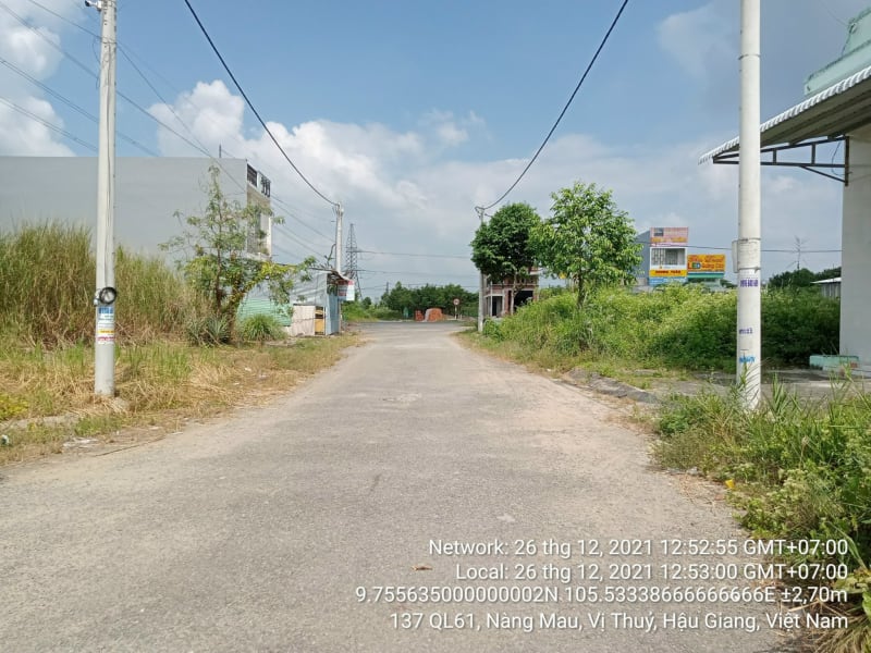 VTY102 Các nền mặt tiền: Đường số 1A; Đường Phan Đình Phùng (cây xăng Hoàng Hôm)