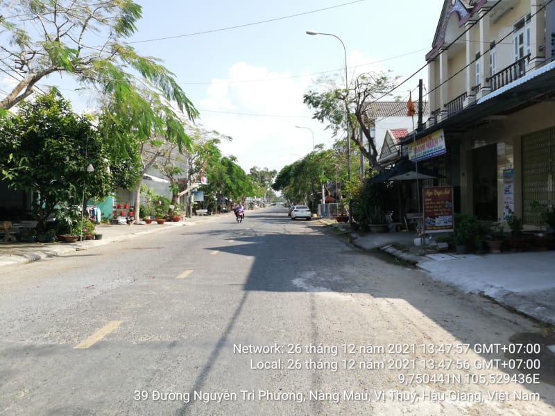 VTY82 Đường Nguyễn Huệ Thị trấn Nàng Màu từ Ngô Quốc Trị đến  Nguyễn Tri Phương