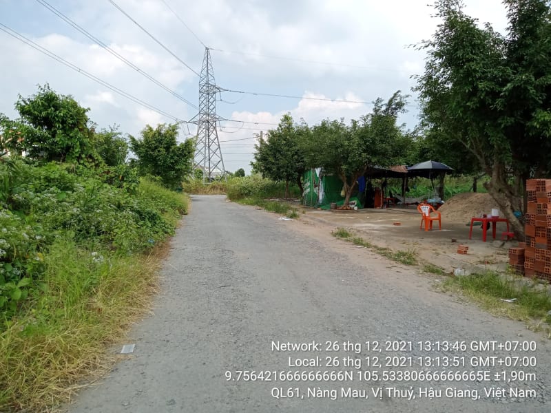 VTY105 Khu thương mại thị trấn Nàng Mau (Khu 2), Thị trấn Nàng Mau, Các đường nội bộ theo quy hoạch chi tiết  xây dựng (không áp dụng các nền mặt tiền đường số 11)