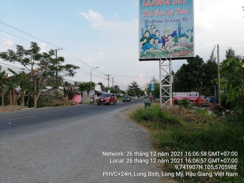 VTY18 Thị trấn Nàng Mau - Xã Vị Thắng từ Đường 3 Tháng 2 đến Ranh thị xã Long Mỹ