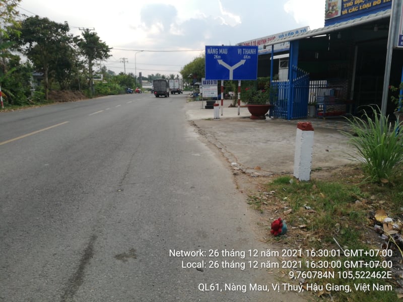 VTY58 Đường 30 Tháng 4 Thị trấn Nàng Màu từ Ranh thị trấn Nàng Mau đến Đường 3 Tháng 2