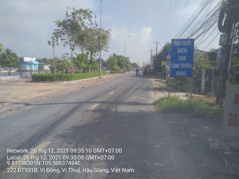 VTY02 Đg Tỉnh 931B Ranh Trụ sở UBND xã Vĩnh Đông đến hết nhà Văn Hoá xã Vị Đông