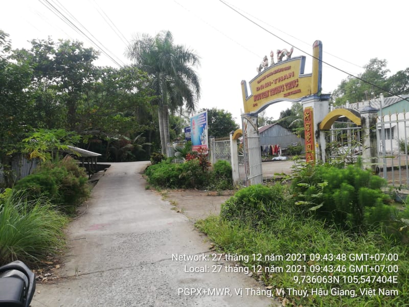 VTY62 Đường vào Đình Nguyễn Trung Trực Xã Vị Thủy - Xã Vĩnh Thuận Tây từ Quốc lộ 61 đến Cầu Đình Nguyễn Trung Trực