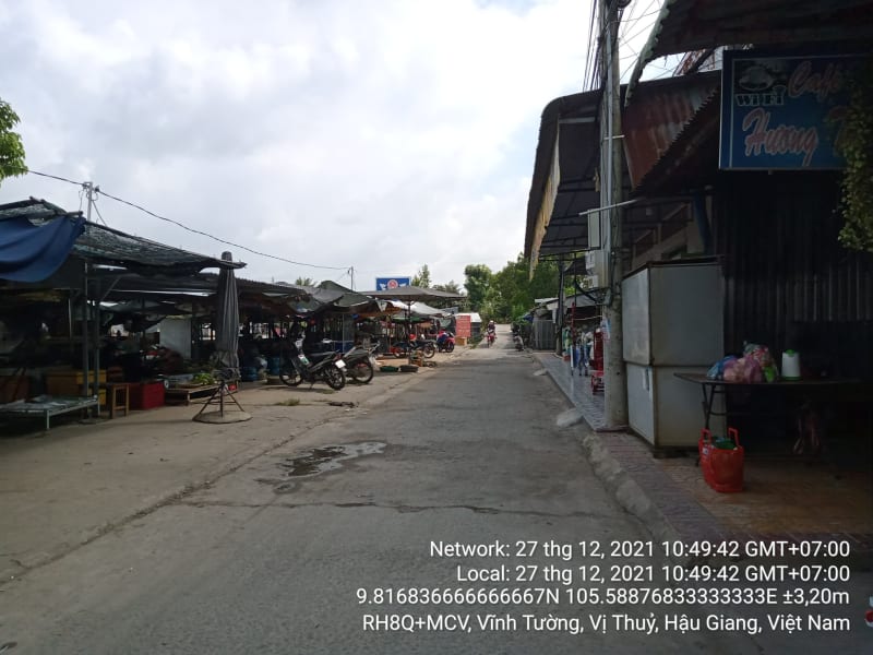 VTY43 Chợ xã Vĩnh Tường, Xã Vĩnh Tường, Khu vực trong chợ
