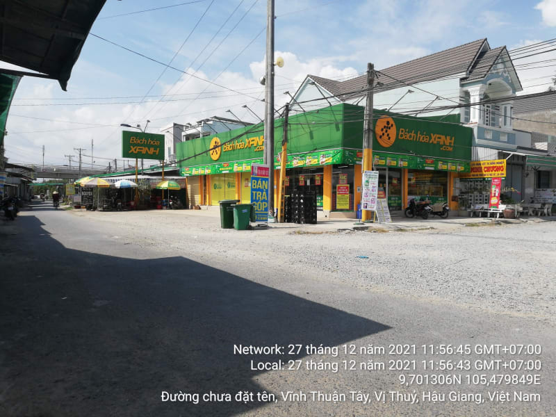 VTY45 Đường trục giữa xã Vĩnh Thuận Tây Xã Vĩnh Thuận Tây từ Kênh trường học đến Hết khu Thương mại của xã Vĩnh Thuận Tây