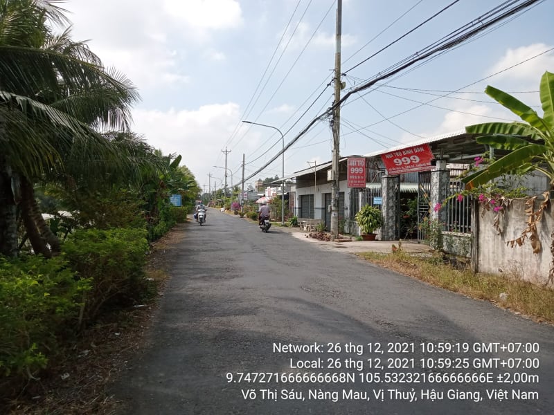 VTY92 Đường Nguyễn Huệ, Thị trấn Nàng Mau, từ Nguyễn Tri Phương đến Cầu Tư Tiềm