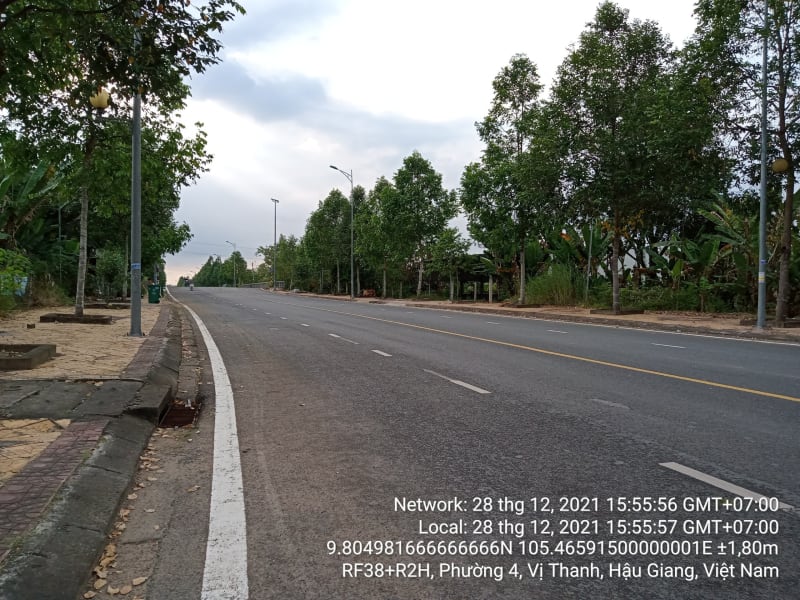 VT110 Đại lộ Võ Nguyên Giáp, Phường 4, từ Ranh phường IV đến Kênh lộ 62 (xã Vị Tân)