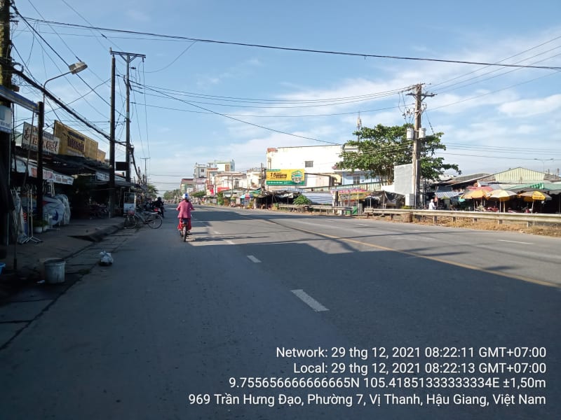VT17 Trần Hưng Đạo, Phường 7, từ Ngã ba chợ Phường VII (đường dự mở) đến Cầu Rạch Gốc