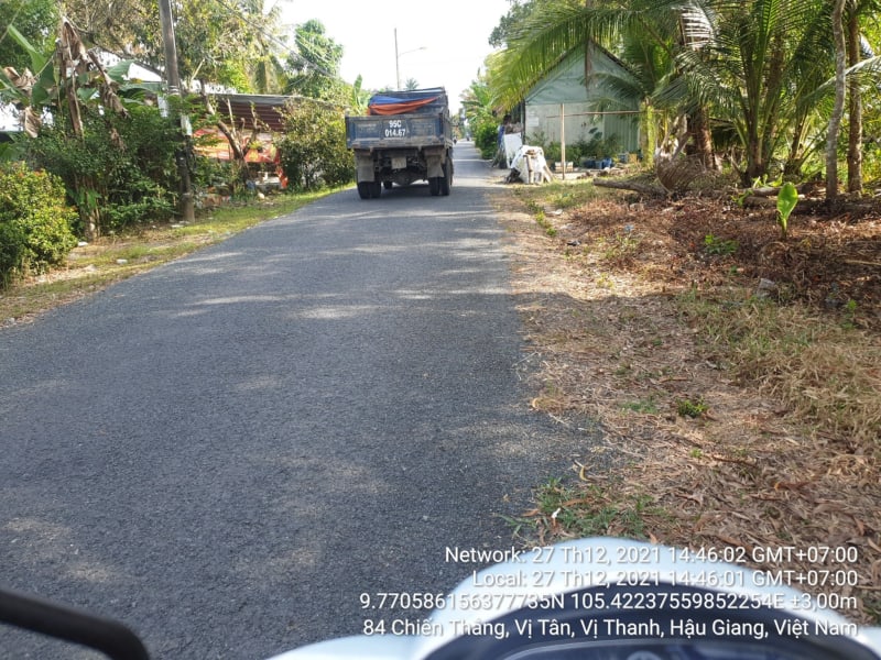 VT 101 đường chiến thắng, xã Vị Tân, khu căn cứ thị xã ủy đến đường Nguyễn Huệ