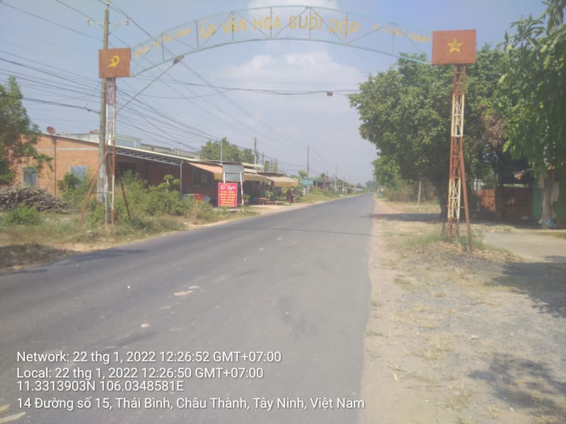 CT36 Đường Tua II - Đồng Khởi (hương lộ 3) từ ngã 4 vành đai diệt Mỹ (ngã 3 Sọ Cũ ) đến giao lộ đường D14 và Hương Lộ 3