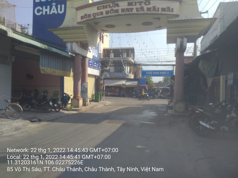 CT39 Võ Thị Sáu đoạn từ Giáp đường Hoàng Lê Kha đến hết nhà thờ Cao xá