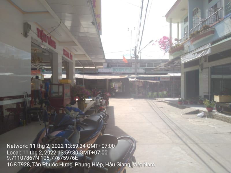 PH33 Chợ TT Búng Tàu các tuyến đường trong khu vực chợ