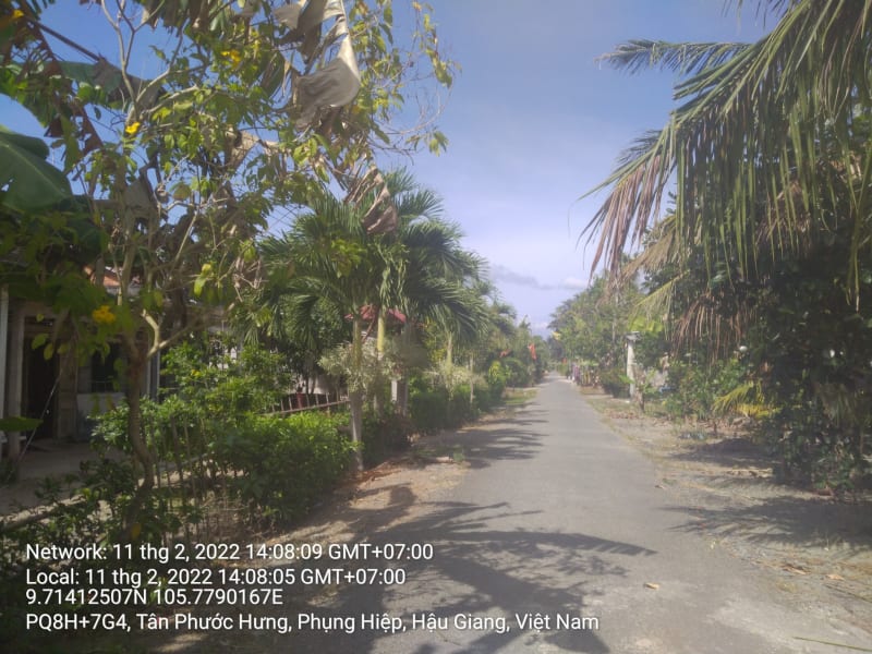 PH42 lộ nông thôn xã Tân Phước Hưng