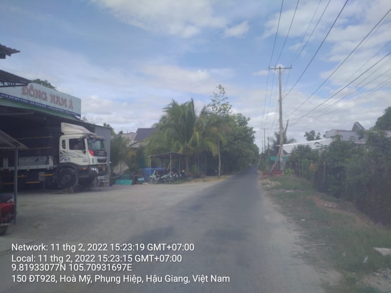 PH18 lộ Nông thôn xã hoà Mỹ các tuyến đường còn lại