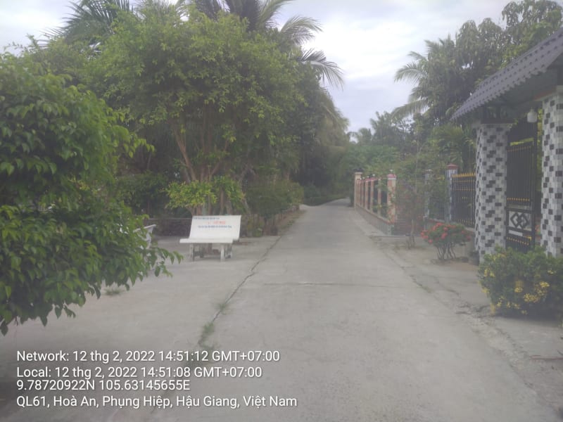 PH53 lộ Nông thôn xã Hoà An các tuyến còn lại