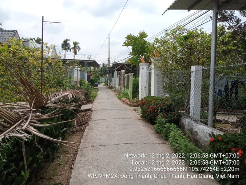CTA75 Tuyến ấp Long An A, Thị Trấn Cái Tắc, từ Cầu Rạch Cớt đến Giáp ấp Tân An