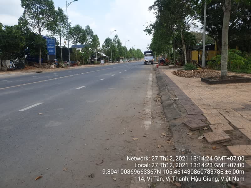 VT 95 đường Nguyễn Thị Minh khai, xã Vị Tân, từ cầu nhà cháy đến lê hồng phong