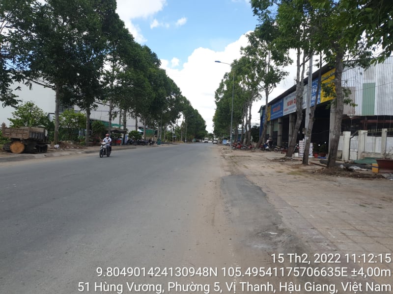 VT 123, đường Hùng Vương, phường 5, từ trần hưng đạo đến Võ Văn Kiệt