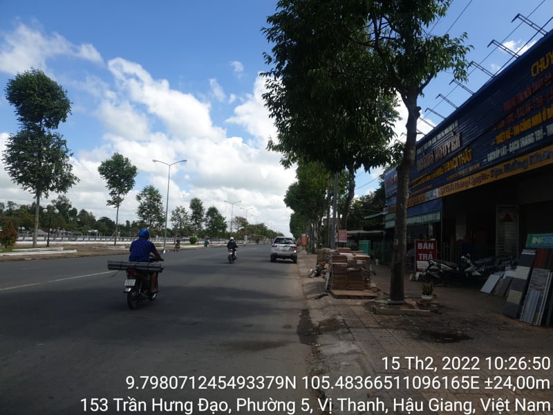 VT 119, phường 5, từ UBND tỉnh Hậu Giang đến tỉnh đội hậu Giang