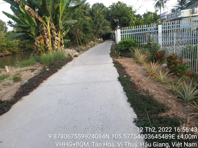 VTY 120 các tuyến đường đồng nhất xã Vị Bình